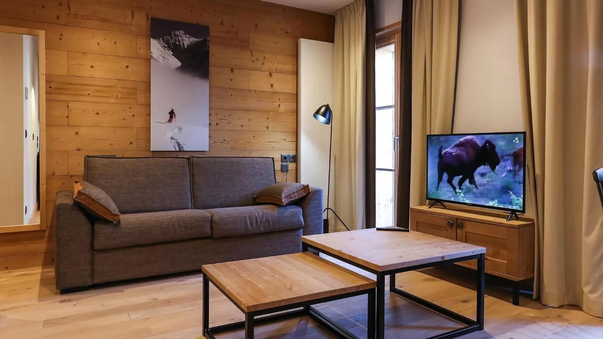 Demi-Chalet 4 Pieces 8 Pers Premium Combloux Apartment